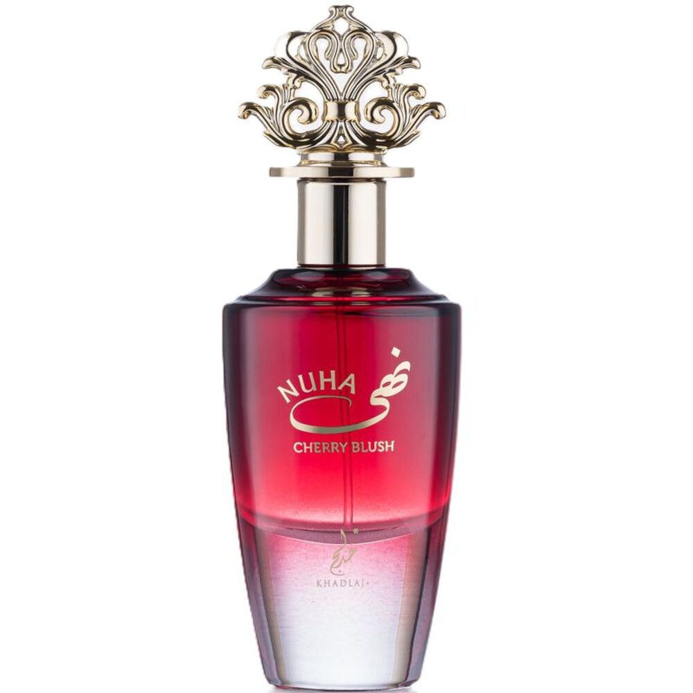 Khadlaj Nuha Cherry Blush Eau de Parfum Spray for Women, 2.87oz / 85ml - NEW